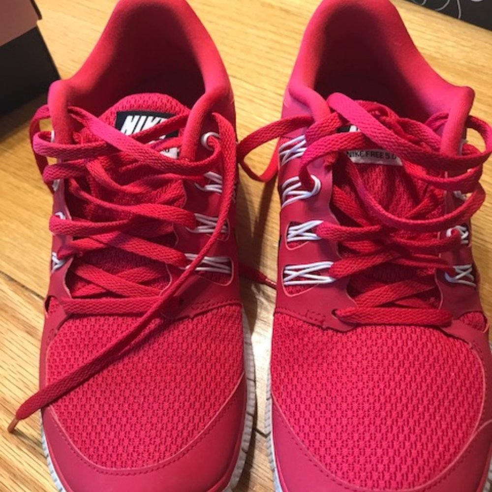 Nike Free Red Womens Size 8